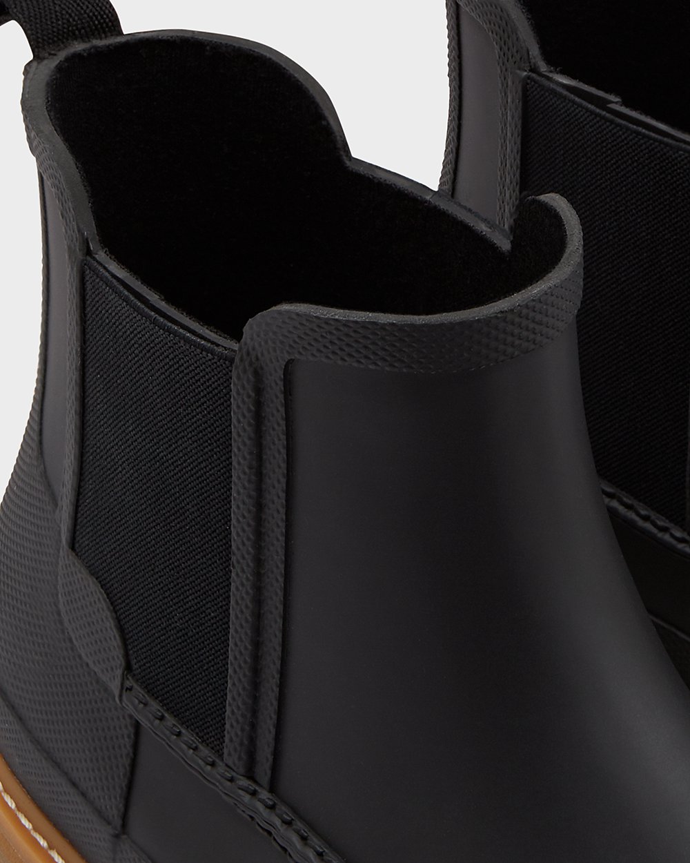 Botas Chelsea Hunter Homem Pretas - Original Moc Toe - 37YQKGZMD